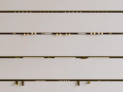 Modern Downlights And Spotlights With Sleek Design For Home And Office Interiors 3d model