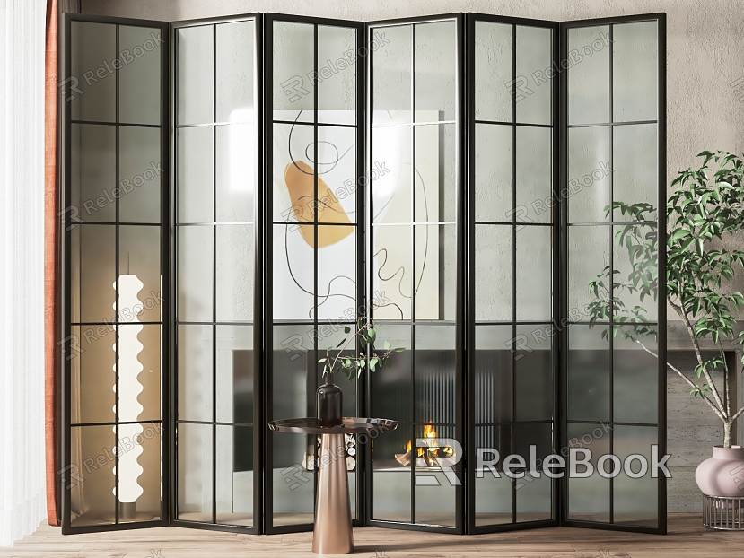 Modern folding door folding glass door model