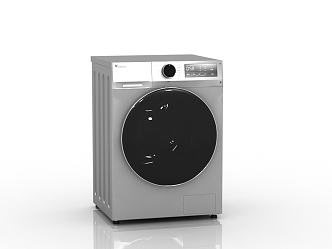 Modern washing machine drum washing machine 3d model