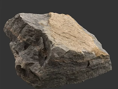 Natural Wood Stone Material With Raw Texture And Solid Surface 3d model