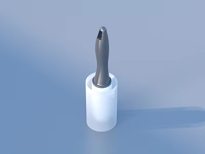 Practical Daily Use Kitchen Tool With White Container And Gray Handle 3d model