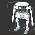 barrel robot 3d model