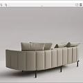 Modern Minotti Multiplayer Sofa 3d model