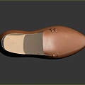 Modern Leather Shoes Low-top Leather Shoes Casual Leather Shoes Low-top Leather Shoes Casual Shoes 3d model