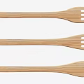 Natural Wooden Kitchen Cooking Utensils Set With Spatula Fork And Spoon Tools