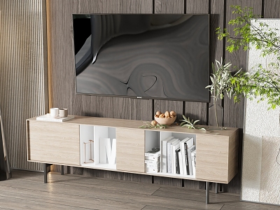 Nordic TV cabinet model