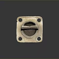 Durable Metal Hardware Tool With Square Plate Four Holes And Hook Design