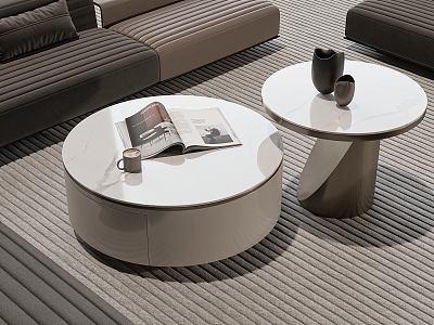 Modern coffee table model