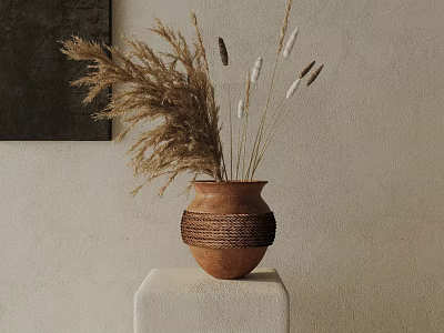 potted plant 3d model