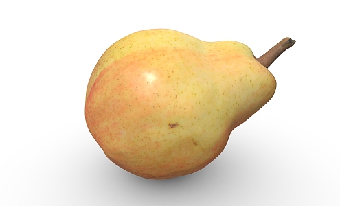 Pear Realistic Pear Scanning Pear Fragrant Pear Fruit 3d model