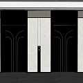 Elevator hall 3d model