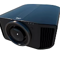 Projector Monitoring JVC Black Professional Projector With High Performance Lens And Cooling Vents