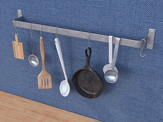 Kitchen utensils daily necessities craft ornaments artwork 3d model