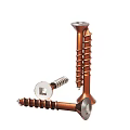 High Quality Copper Screws Hardware Tools With Various Sizes And Thread Designs