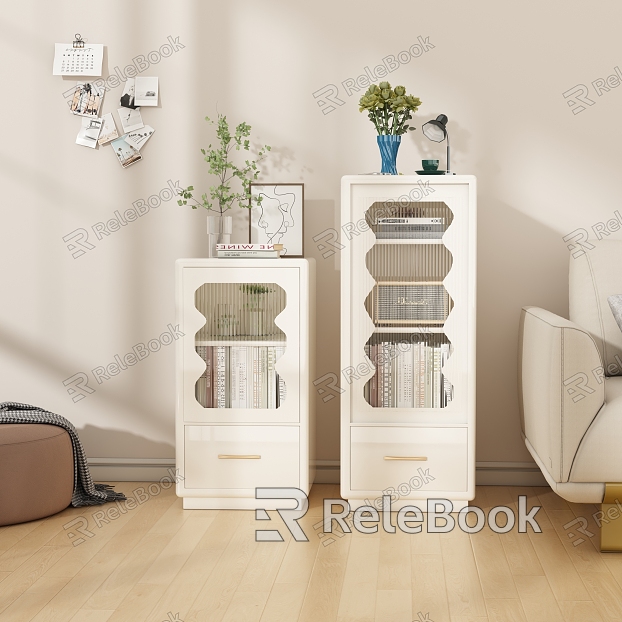 Modern Side Cabinet Cabinet Tea Table model