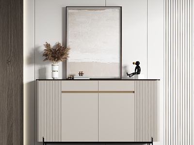 Modern Side Cabinet model