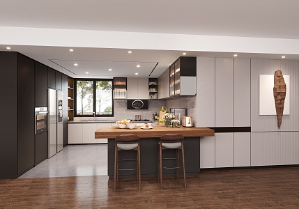 Modern Kitchen 3d model