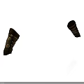 Medieval Style Weapon Vambraces With Intricate Carved Patterns And Leather Details