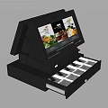 Commercial POS System With Touchscreen Display And Cash Drawer For Retail Business