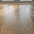 Wooden Floor Planks With Natural Grain And Different Color Tones For Interior