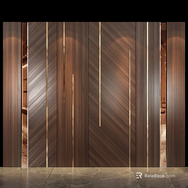 Modern Light Luxury Kitchen Hanging Organizer With Metal Frame For Wall Storage 3d model