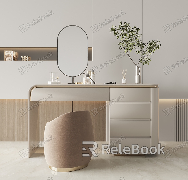 Modern Dresser Makeup Table model