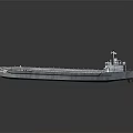 Modern Design Of Ferry Ship With Open Deck And Railings