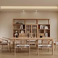New Chinese Style Study 3d model