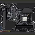 Computer Motherboard Computer Motherboard High-end Motherboard High-end Motherboard Gaming Motherboard Asus Motherboard 3d model