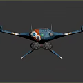 Modern Spaceship Spacecraft 3d model