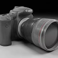 High Quality Professional Canon DSLR Camera with Telephoto Lens for Commercial Use