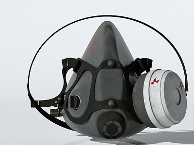 modern gas mask gas mask model