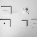 SUNRAY Industrial Equipment With Multiple White Modules Rectangular And Circular Units