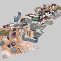 Assorted Collection of Various Items Including Tools Parts and Materials