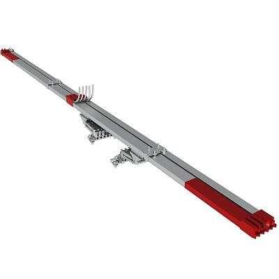 Lighting Busway Busway Intensive Busway Lighting Busway Deep Hole Gun Drill Original Internal Cold Drill Outlet Lengthen Drill Entire Hard Drill Internal Cold Drill Sleeve Tungsten Drill Invoicing 3d model