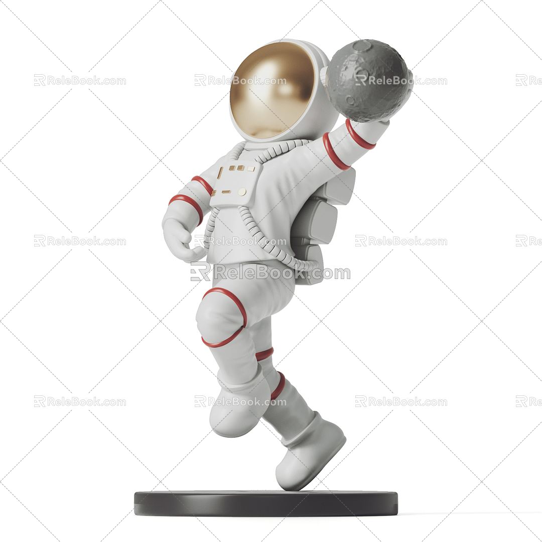 Modern Astronaut Astronaut Large Ornaments model