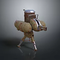 laser tower turret turntable sci-fi tower defense game tower defense sci-fi turret game turret game turret 3d model