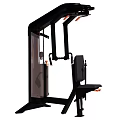 Fitness Strength Training Sports Equipment Black Commercial Grade With Adjustable Seat And Handles