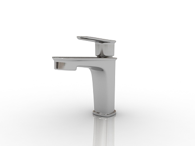 Modern hardware faucet 3d model