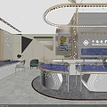 Elegant Luxury Millennium Star Jewelry Shop Golden Facade Design With Exquisite Warm Decorative Lighting