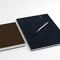 Modern Notebook 3d model