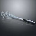 Durable Stainless Steel Whisk with Comfortable Grip for Home Baking Needs