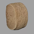 Homemade Fresh Baked Whole Bread With Textured Surface And Golden Brown Crust
