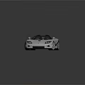 Silver Convertible Sports Car With Sleek Aerodynamic Design And Red Brake Calipers