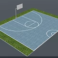 Various Sports Court Designs With Colorful Surfaces For Different Outdoor Games