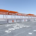 Market Booth Small Booth Fart Market Activity Booth Activity Booth Block Snack Street Road Show Activity Booth Small Booth 3d model