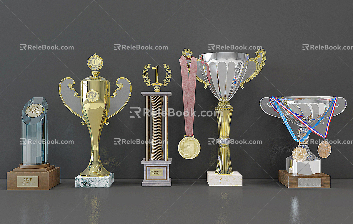 Trophy 3d model