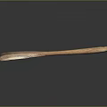 Natural Wooden Spoon Kitchen Utensil With Smooth Handle And Eco Friendly Material For Cooking