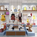 Marie Jane Kids Clothing Store Interior With Display Racks And Fashionable Outfits
