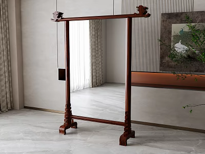 New Chinese Full-body Mirror 3d model
